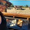 Cooking up a feed - camping out Lake Tekapo