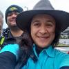 leaving Porirua to walk to Wellington, bye Uncle Timo and Aunty Bea, come on Nathan